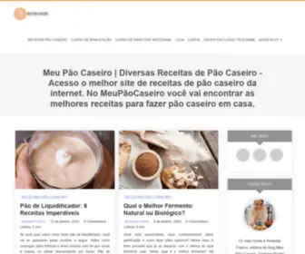 Meupaocaseiro.com.br(Meu Pão Caseiro) Screenshot