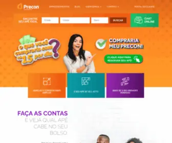 Meuprecon.com.br(Precon Engenharia) Screenshot