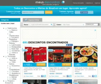 Meusdescontos.com(Meusdescontos) Screenshot