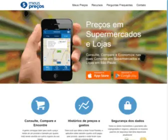 Meusprecos.com(Nota Fiscal Paulista (NFP)) Screenshot