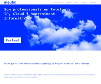 Meutic.net(Serveis TIC per a Empreses) Screenshot
