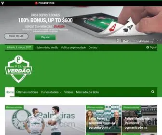 Meuverdao.com(Meu Verdão) Screenshot