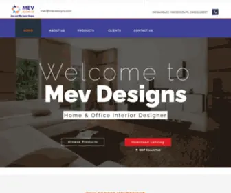 Mevdesigns.com(Home & Office Interior Designer) Screenshot