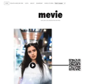 Mevie.love(Video QR code generator for free) Screenshot