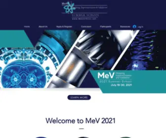 Mevschool.net(MeV Summer School) Screenshot