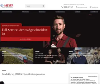 Mewa.at(Dienstleistungssystem I MEWA) Screenshot