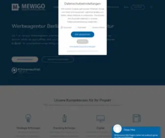 Mewigo.de(Werbeagentur Berlin) Screenshot