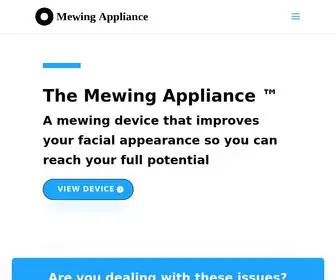 Mewingappliance.com(Mewing Appliance) Screenshot