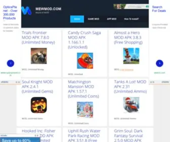 Mewmod.com(World of MOD) Screenshot