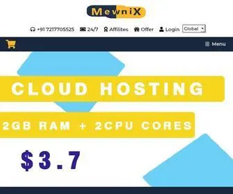 Mewnix.com(India Fastest Web Hosting Provider) Screenshot