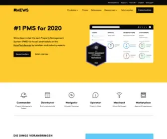 Mewssystems.com(The all in one hospitality platform) Screenshot