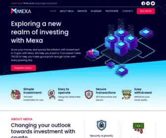 Mexacoin.io(Mexa Coin) Screenshot