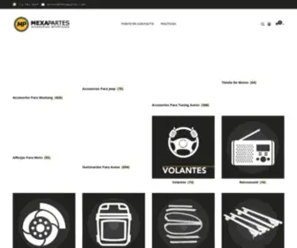Mexapartes.com(Accesorios de Autos y Autopartes) Screenshot