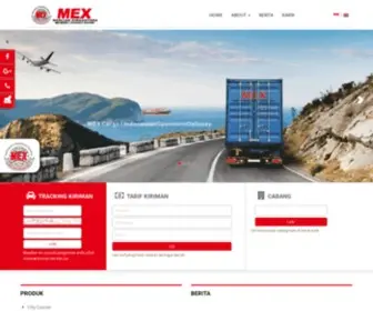 Mexbarlian.com(MEX Barlian Dirgantara) Screenshot