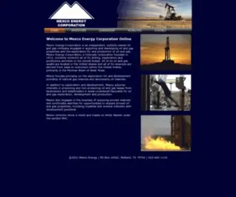 Mexcoenergy.com(Mexco Energy) Screenshot