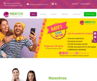 Mexfon.mobi(La comunicación para ti) Screenshot