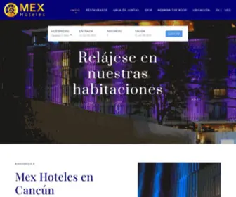 Mexhoteles.com(Mex Hoteles) Screenshot