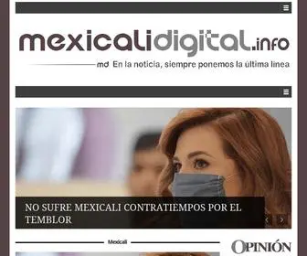 Mexicalidigital.info(Mexicali Digital) Screenshot