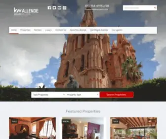 Mexicancharm.com(Homes for sale in San Miguel de Allende with Mexican Charm) Screenshot