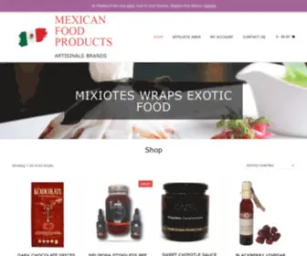 Mexicanfoodproducts.us(Mexicanfoodproducts) Screenshot