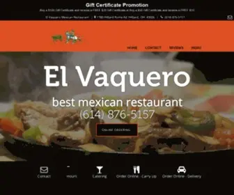 Mexicanrestauranthilliard.com(Authentic Mexican food at its finest) Screenshot