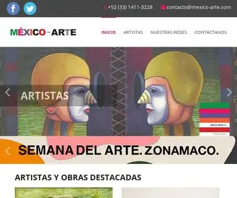 Mexico-Arte.com(México) Screenshot