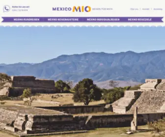 Mexico-Mio.de(Mexiko Urlaub mit MEXICO MIO) Screenshot