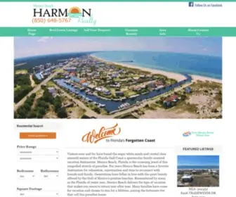 Mexicobeachproperties.com(Mexico Beach Harmon Realty) Screenshot