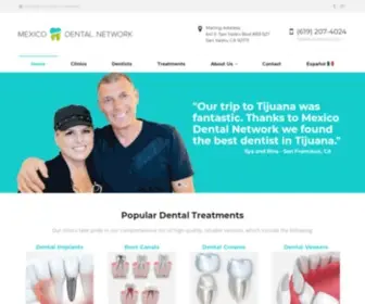 Mexicodental.network(Discover top) Screenshot