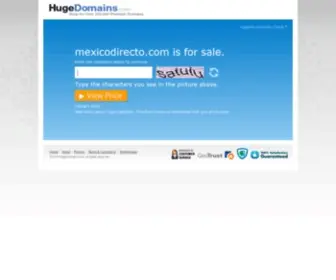 Mexicodirecto.com(Mexicodirecto) Screenshot