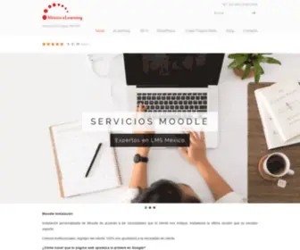 Mexicoelearning.com(Mexico eLearning Moodle) Screenshot