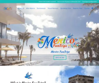 Mexicofamtrips.com(Mexico FamTrips) Screenshot