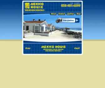 Mexicohouse.com(Mexico House) Screenshot