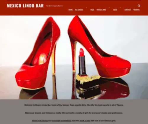 Mexicolindobar.com(The Best Tijuana Escorts) Screenshot