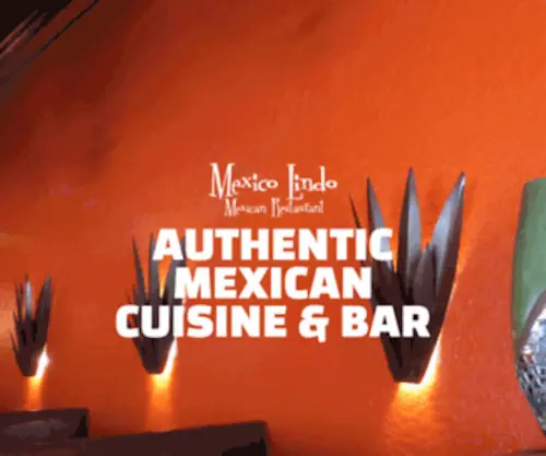 Mexicolindooxford.com(Mexico Lindo Mexican Restaurant) Screenshot