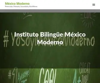 Mexicomoderno.edu.mx(Instituto) Screenshot