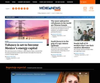 Mexiconewsnetwork.com(Mexico News Network) Screenshot