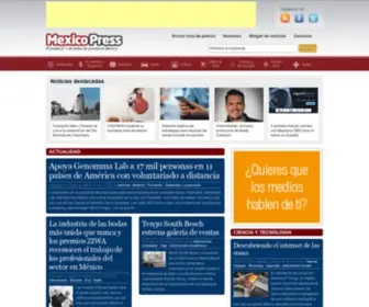 Mexicopress.com.mx(Notas de prensa) Screenshot