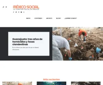 Mexicosocial.org(Mexico Social) Screenshot