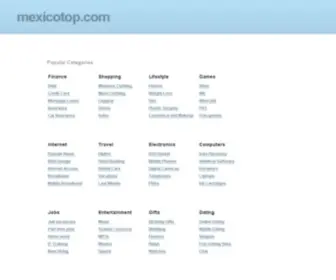 Mexicotop.com Screenshot