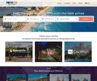 Mexicotraveladvisors.com(Hoteles en Cancun y todo Mexico) Screenshot