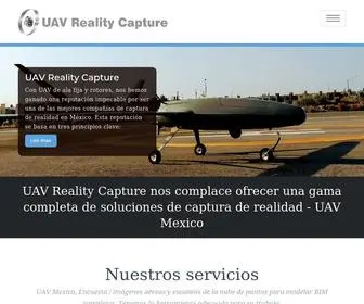 Mexicouav.com(UAV Reality Capture) Screenshot