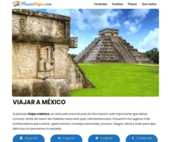 Mexicoviajar.com(VIAJAR A M) Screenshot