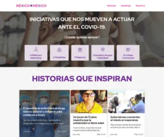 Mexicoxmexico.org(MéxicoXMéxico) Screenshot