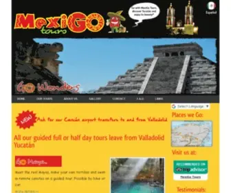 Mexigotours.com(Mexico Tours) Screenshot