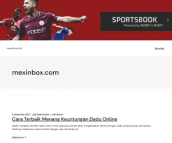 Mexinbox.com(Mexinbox) Screenshot