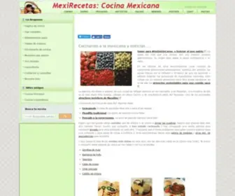 Mexirecetas.com(☆ Recetas de Comida Mexicana) Screenshot