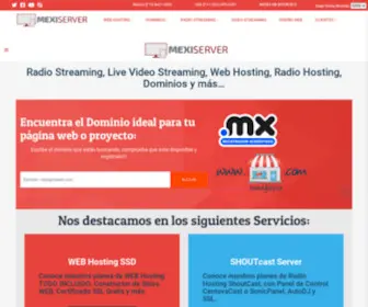 Mexiserver.com(Radio Streaming) Screenshot
