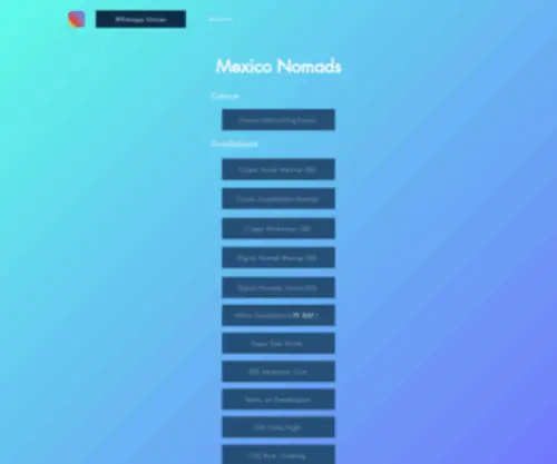 Mexnomads.com(Whatsapp Groups) Screenshot