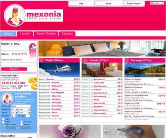 Mexonia.com(Hotels Reservations) Screenshot